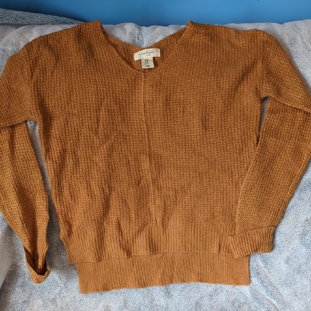 Cozy Brown Knit Sweater